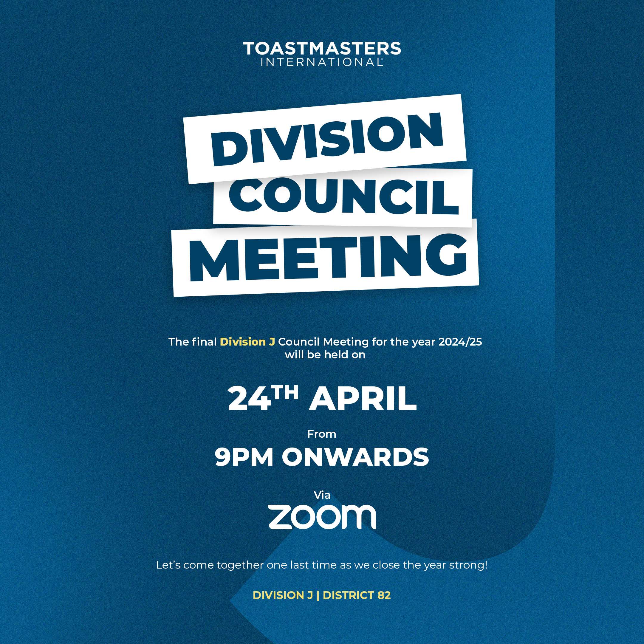 Division Council Meeting